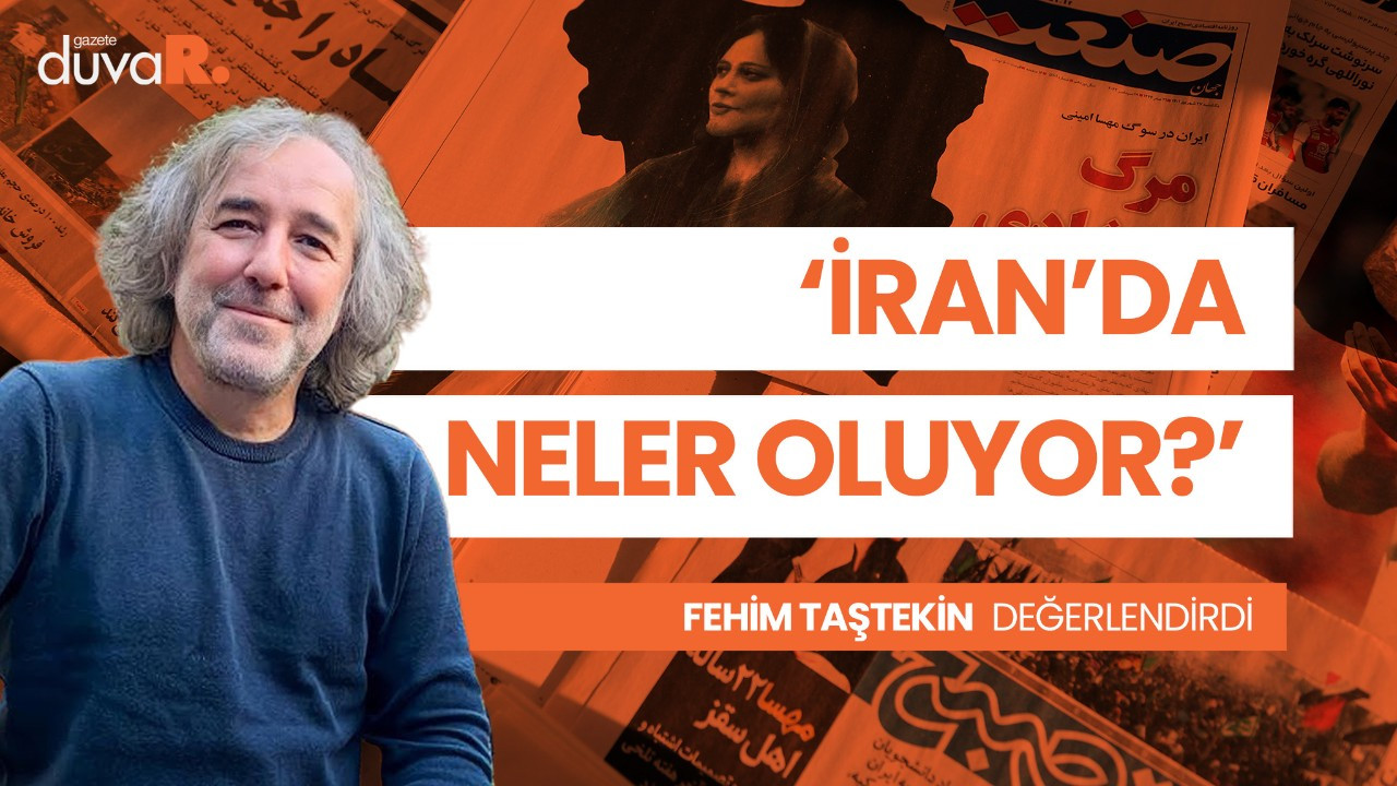 Fehim Taştekin canlı yayında İran'daki protestoları değerlendirdi