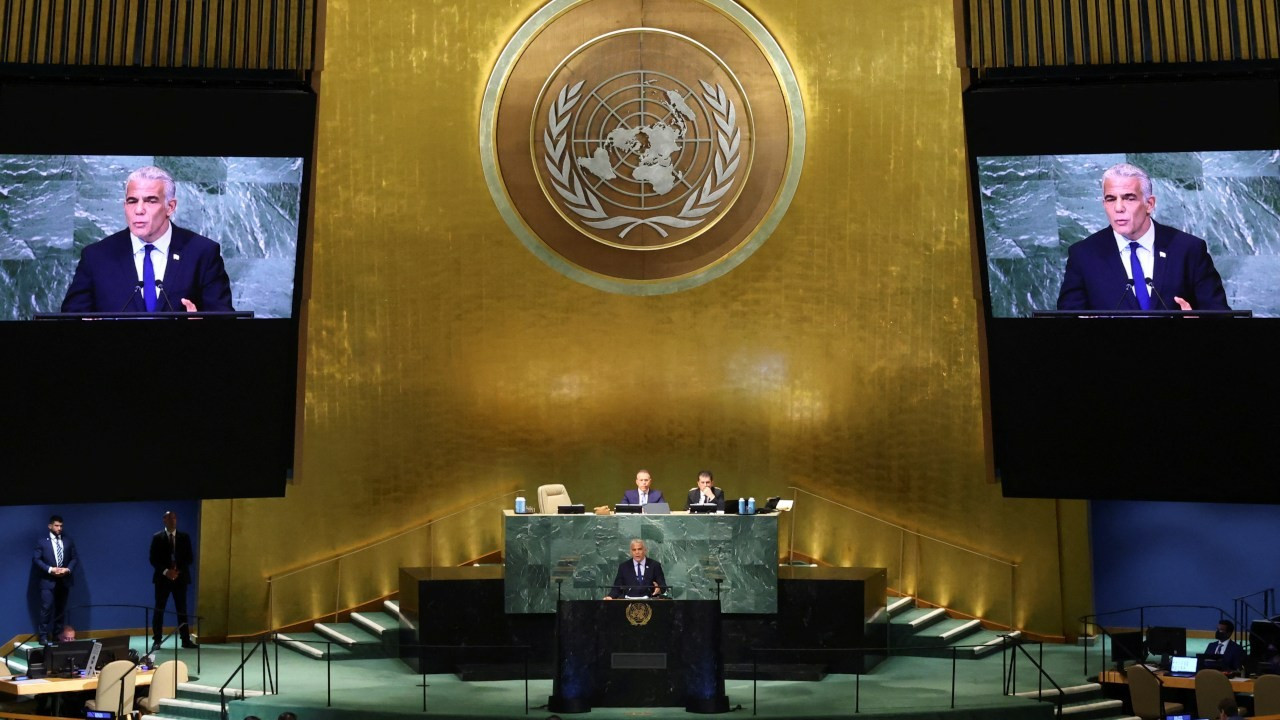 BM'de konuşan İsrail Başbakanı: İki devletli çözümü destekliyorum