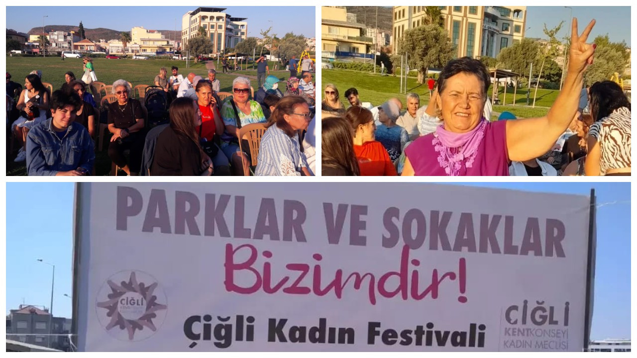 Çiğli'de Kadın Festivali: Eril ve gerici zihniyete meydan okuyoruz