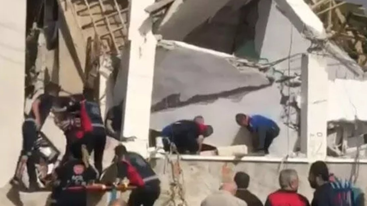 Kırşehir'de doğalgaz patlaması