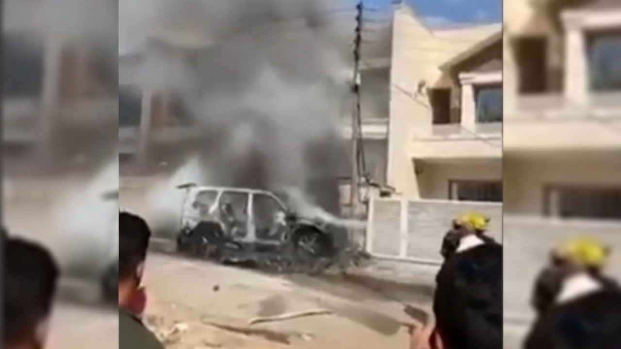 Erbil'de otomobile yerleştirilen bomba patladı: 1 ölü, 4 yaralı