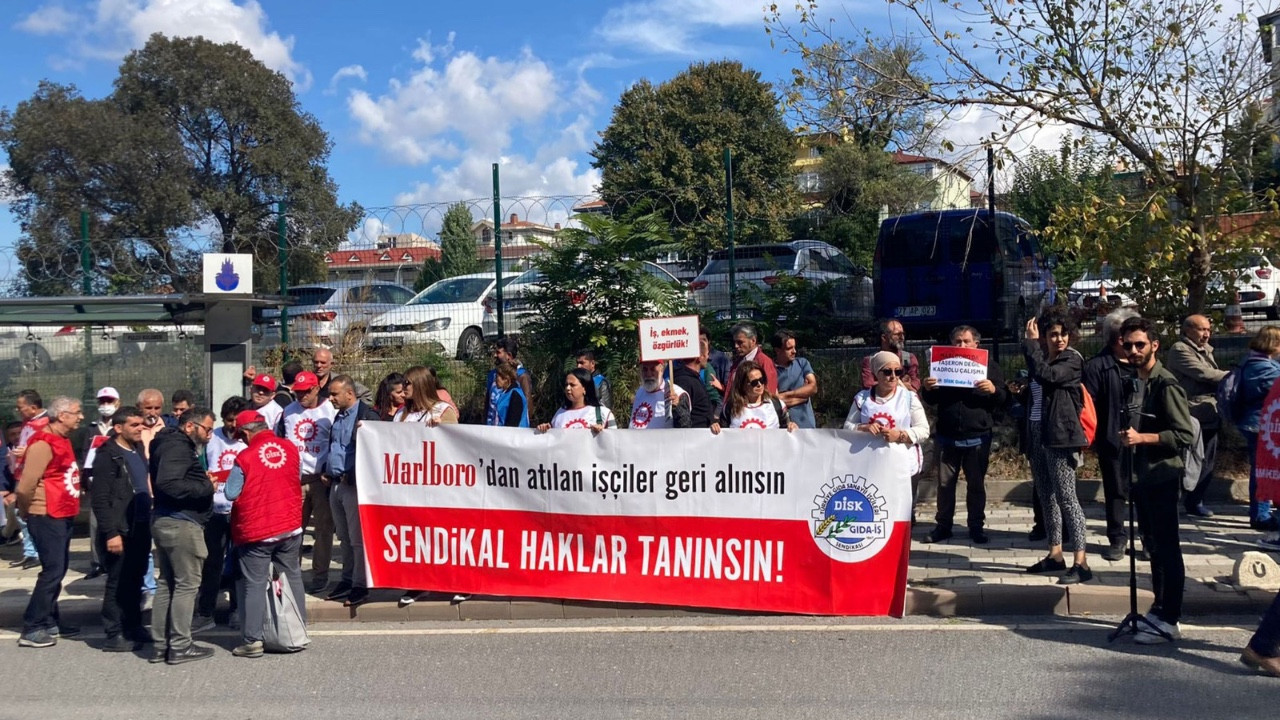 İşçiler İstanbul'da eylem yaptı: Atılanlar geri alınsın