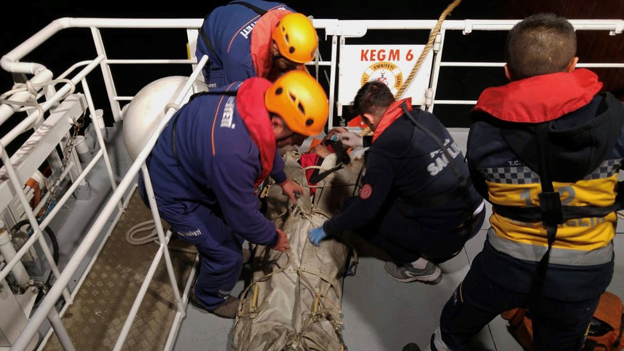 Malta bayraklı gemide zehirlenen 5 kişi hastaneye kaldırıldı