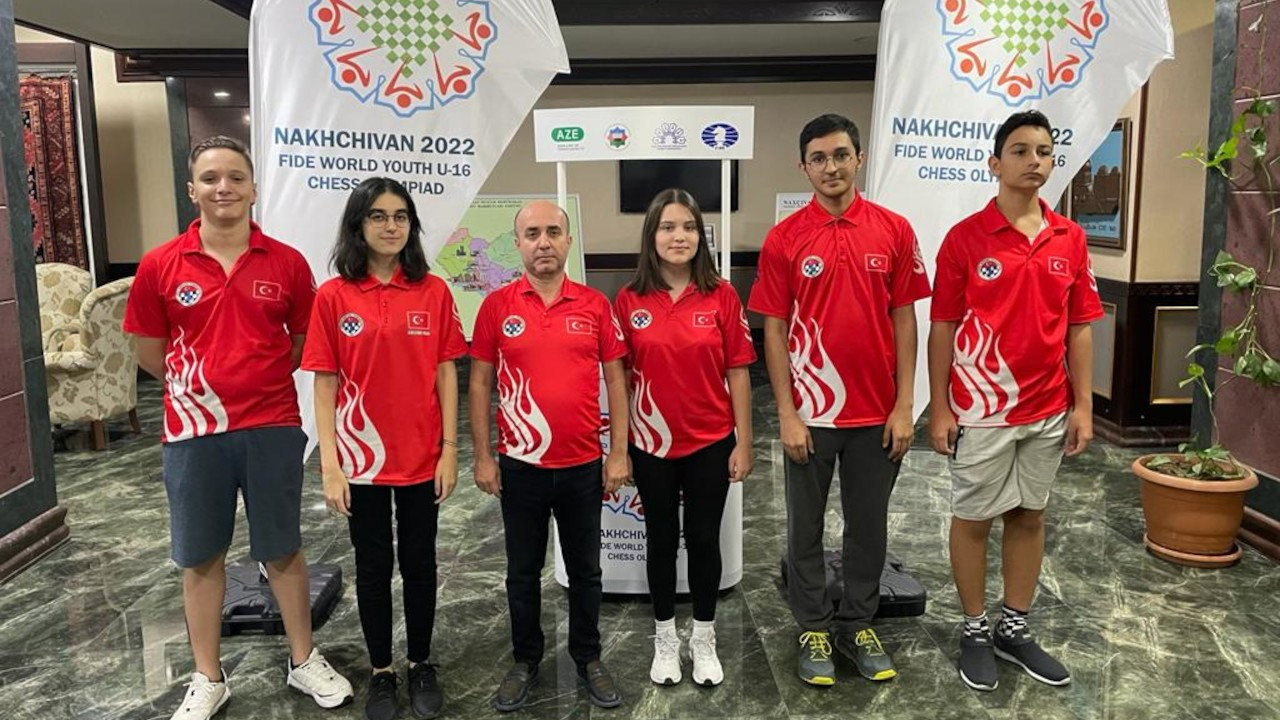 Türkiye, 16 Yaş Altı Satranç Olimpiyatları'nda şampiyon oldu