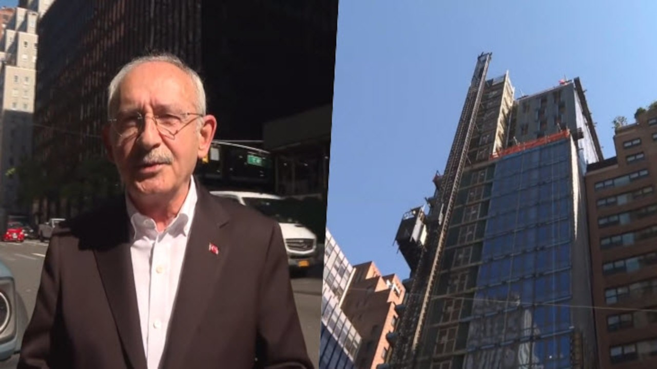 Kılıçdaroğlu Manhattan'da video çekti: 'Tanıdığım bir ailenin gökdeleni'