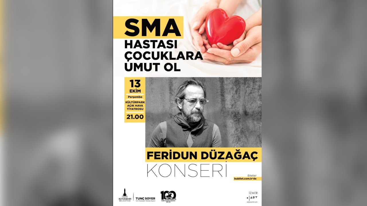 İzmir Büyükşehir Belediyesi'den dayanışma konseri: Bilet al, SMA’lı çocuklara umut ol