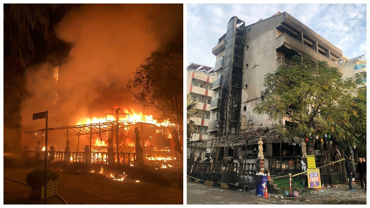 Kirada anlaşamadı, otelde yangın çıkardı: 12 kişi hastaneye kaldırıldı