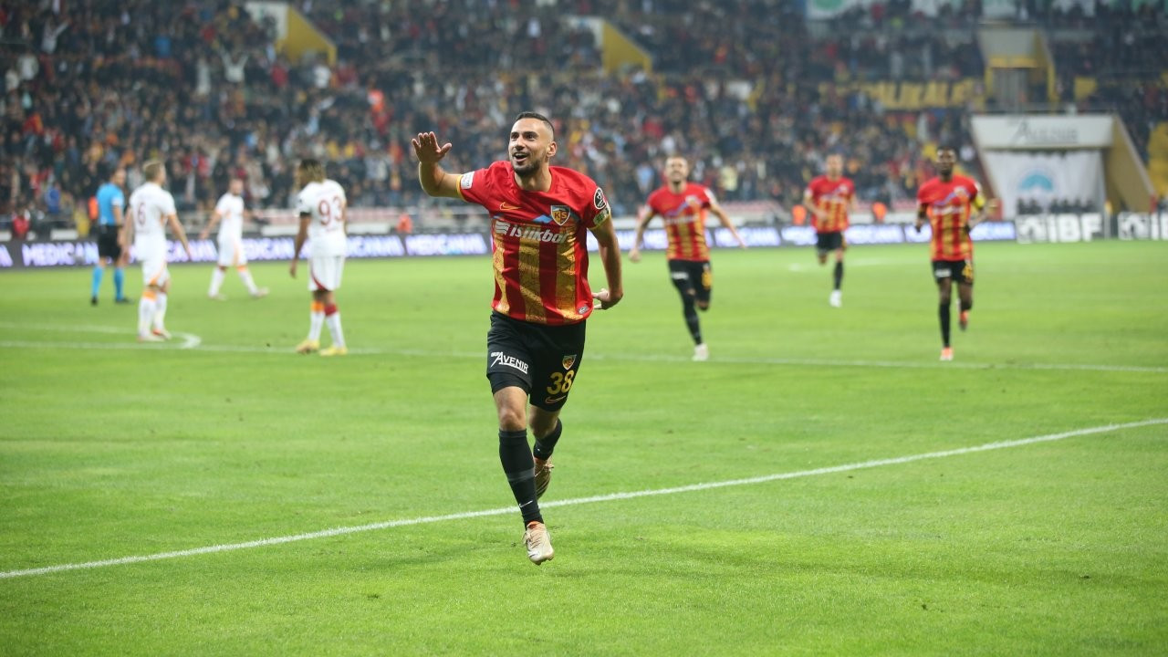 Kayserispor, Galatasaray'ı mağlup etti