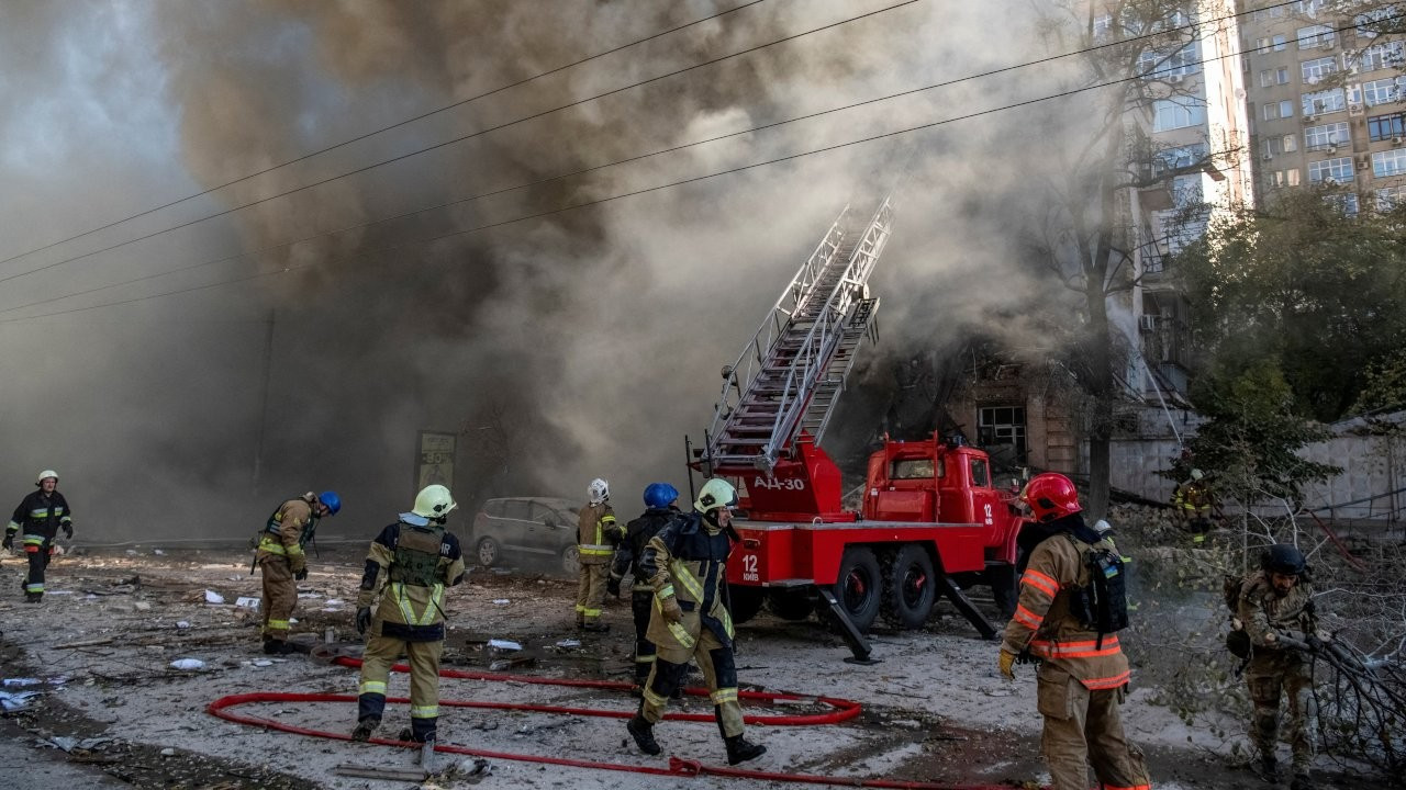 Ukrayna: Rusya, Kiev'de enerji tesisine saldırdı