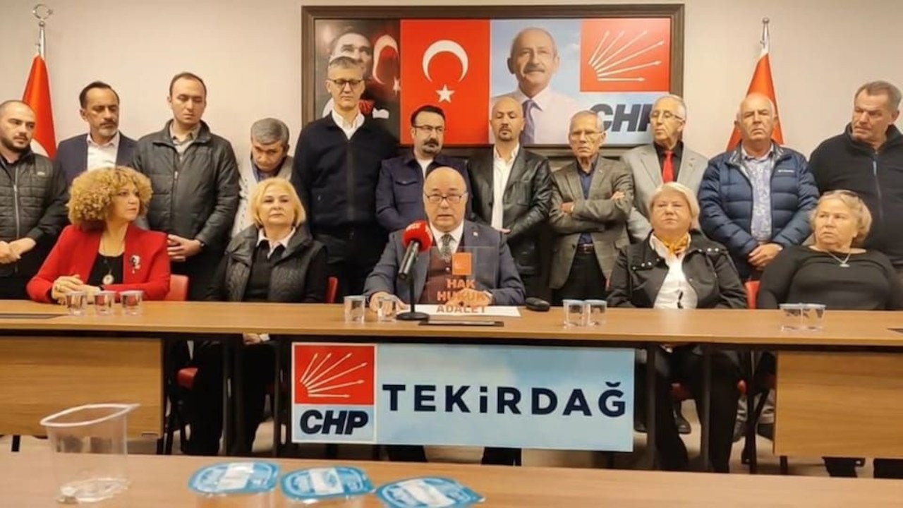 CHP Tekirdağ yönetimi görevden düşürüldü: Önseçim istemiştik