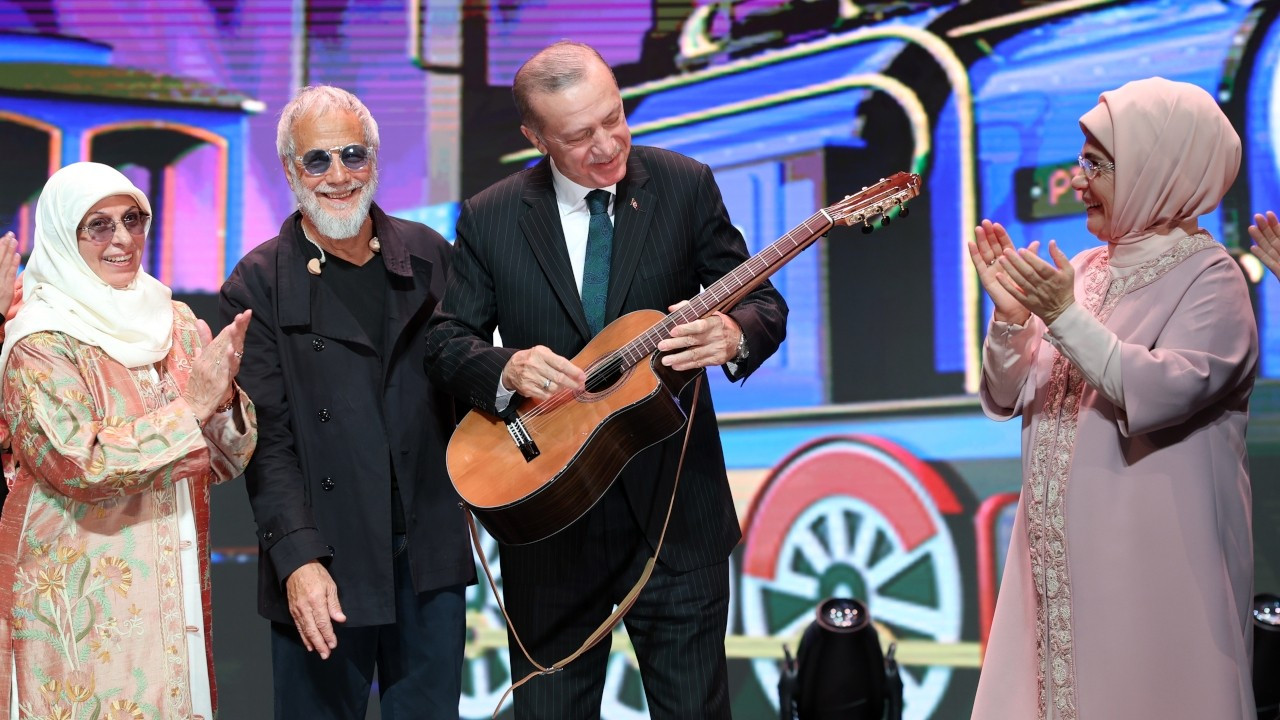 Yusuf İslam'dan Erdoğan'a özel konser: Gitar hediye etti