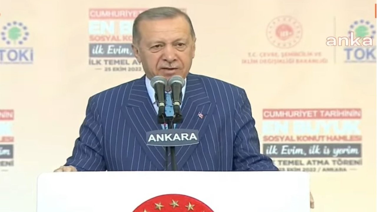 Erdoğan: 2028'e kadar 500 bin konutun tamamını bitireceğiz