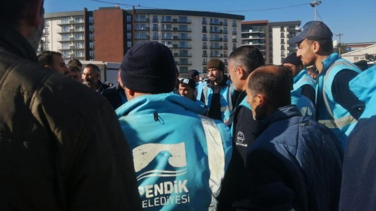 AK Partili Pendik Belediyesi "Geçinemiyoruz" diyerek eylem yapan işçilerden 9'unu işten attı