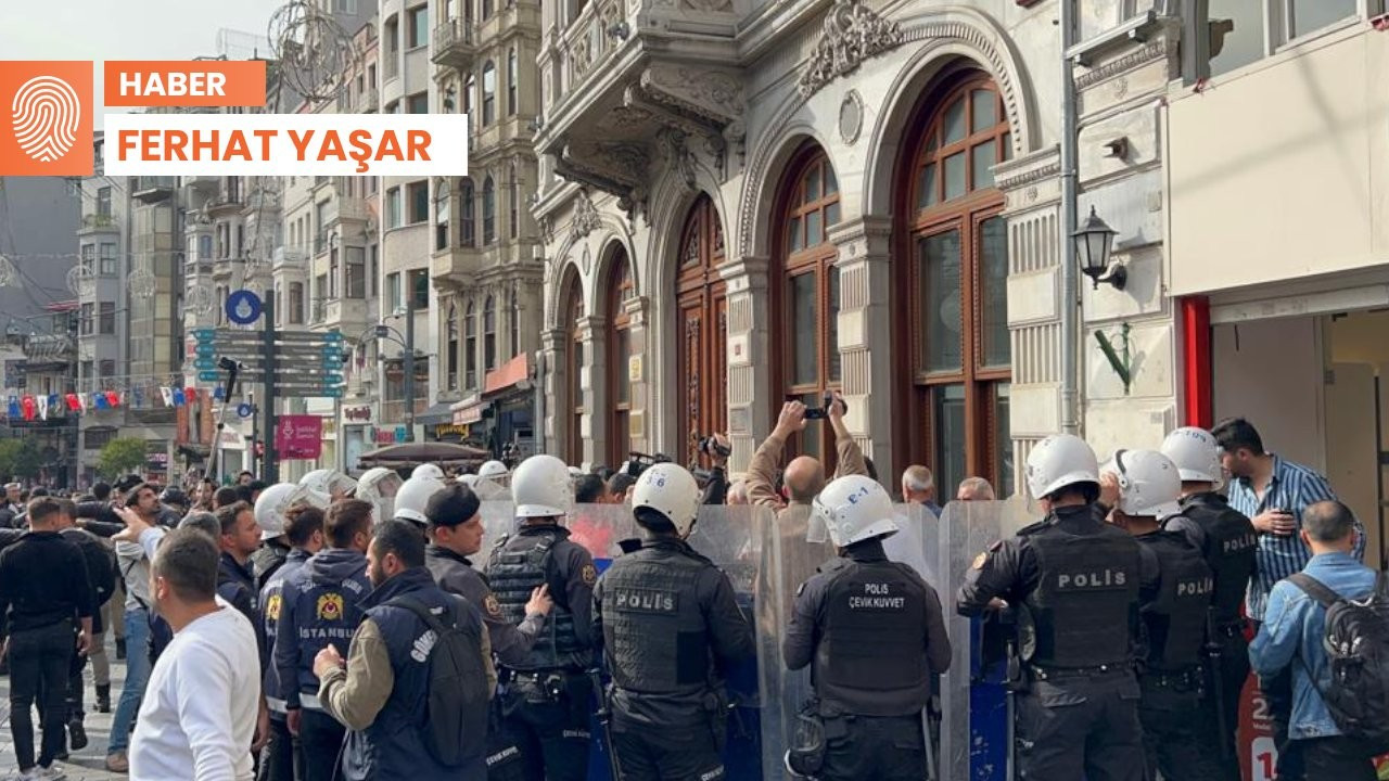 Taksim'de polis ablukası: 121 gözaltı