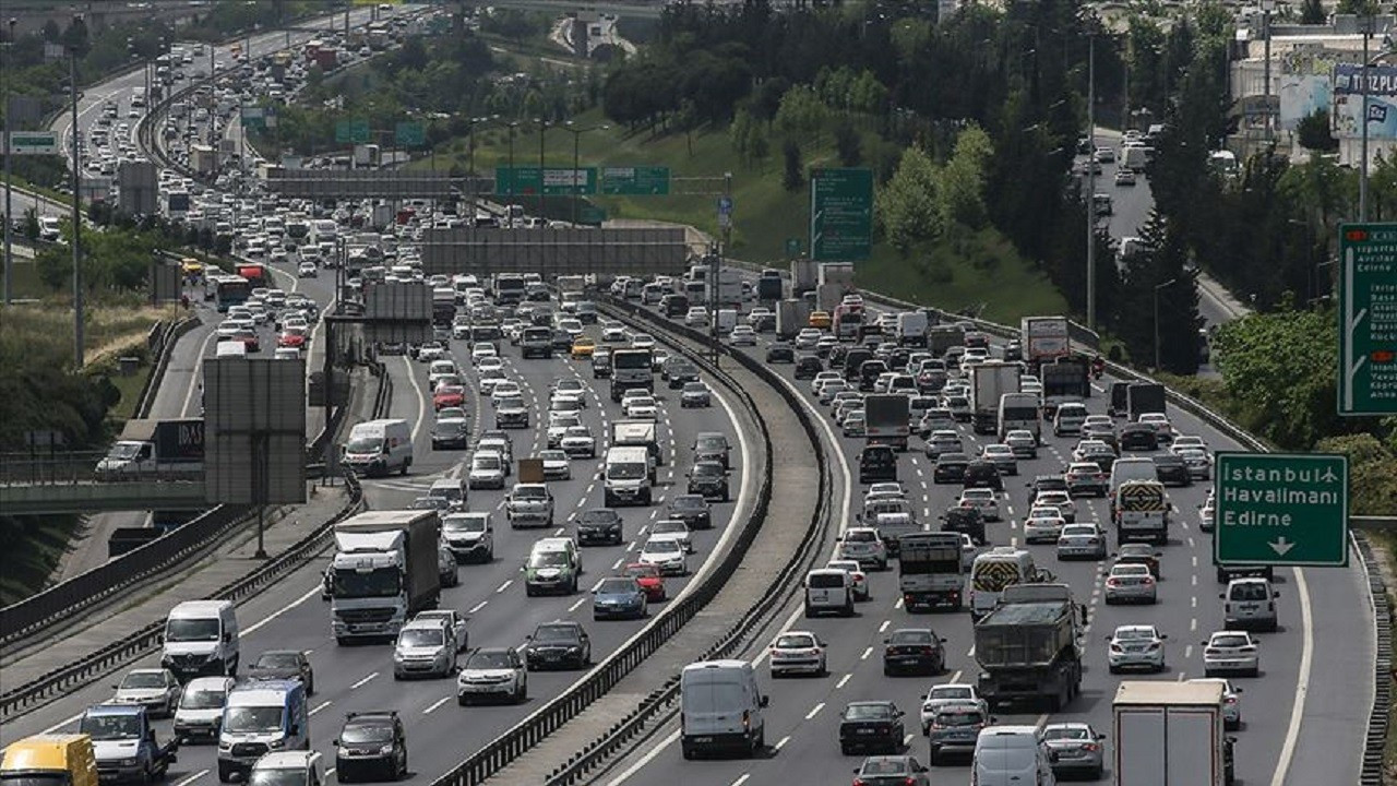 İstanbul'da trafik yoğunluğu yüzde 70'i geçti