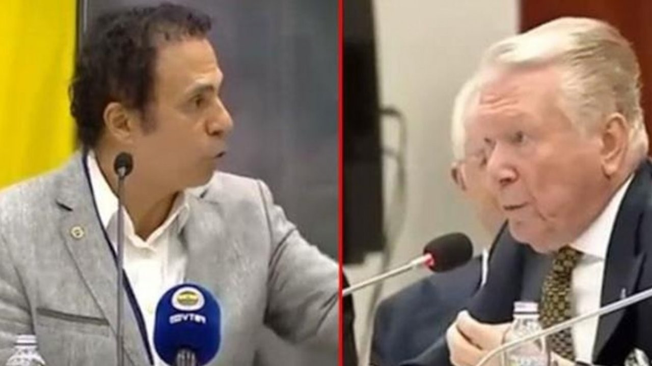 Fenerbahçe Yüksek Divan Kurulu'nda tartışma: Mikrofonunu kapatın