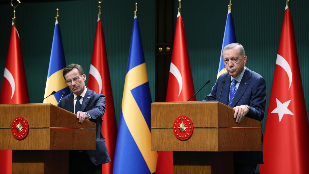 Cumhurbaşkanı Erdoğan, İsveç Başbakanı Kristersson'la görüştü