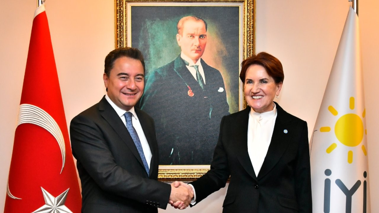 DEVA lideri Babacan İYİ Parti lideri Akşener’i ziyaret etti