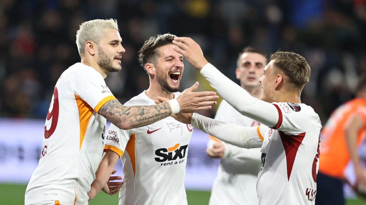 Galatasaray, Başakşehir'i farklı yendi