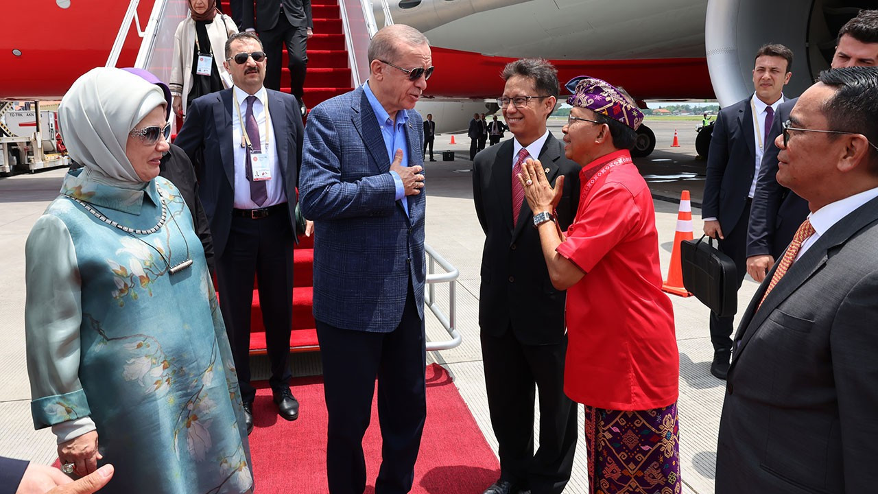 Erdoğan, G20 Zirvesi için Endonezya'da