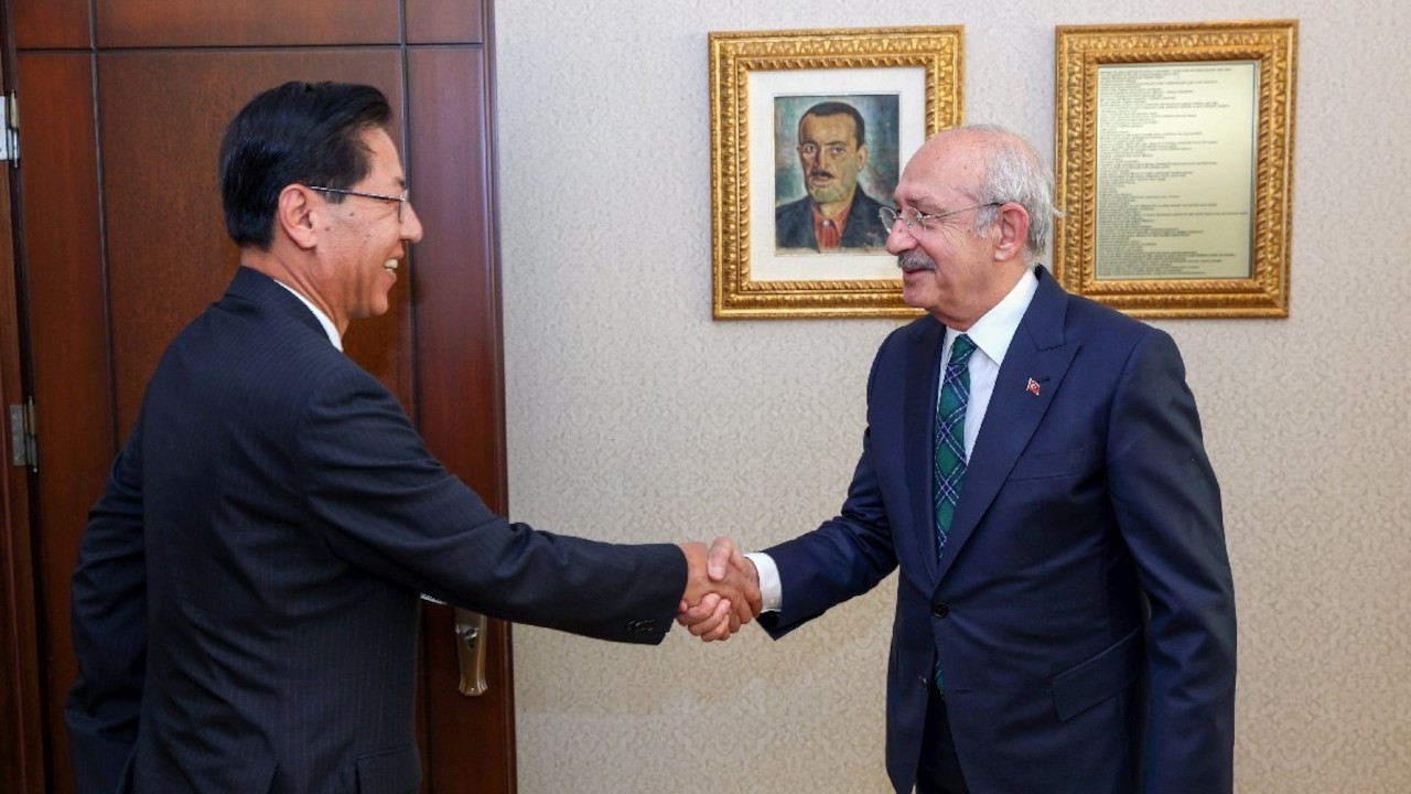 Kılıçdaroğlu, Çin'in Türkiye Büyükelçisiyle görüştü