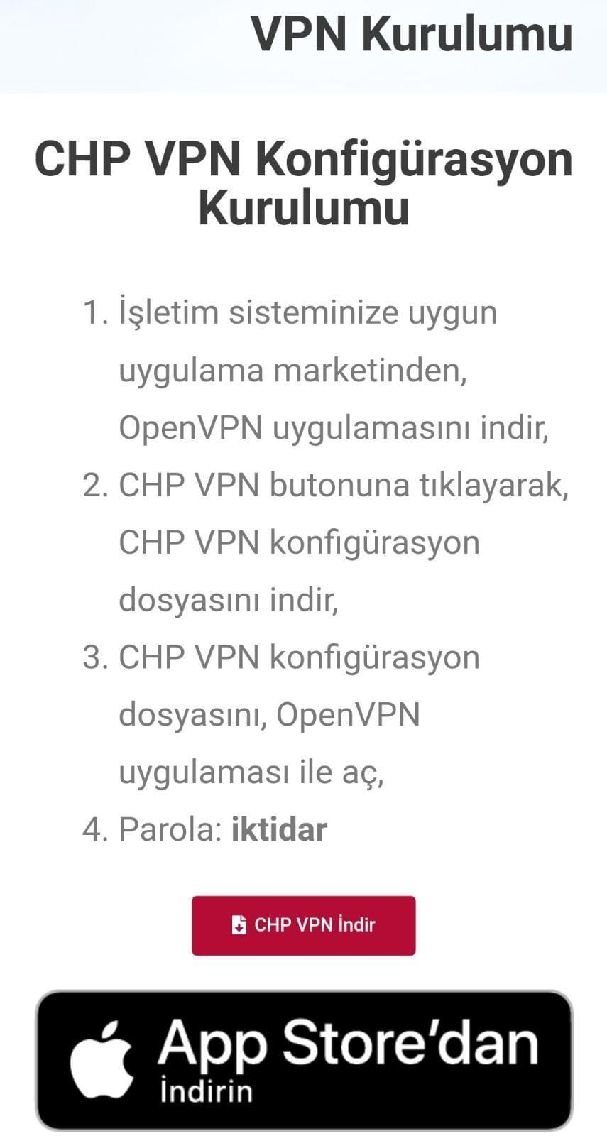 CHP Gençlik Kolları'ndan VPN: Parola 'iktidar' - Sayfa 2