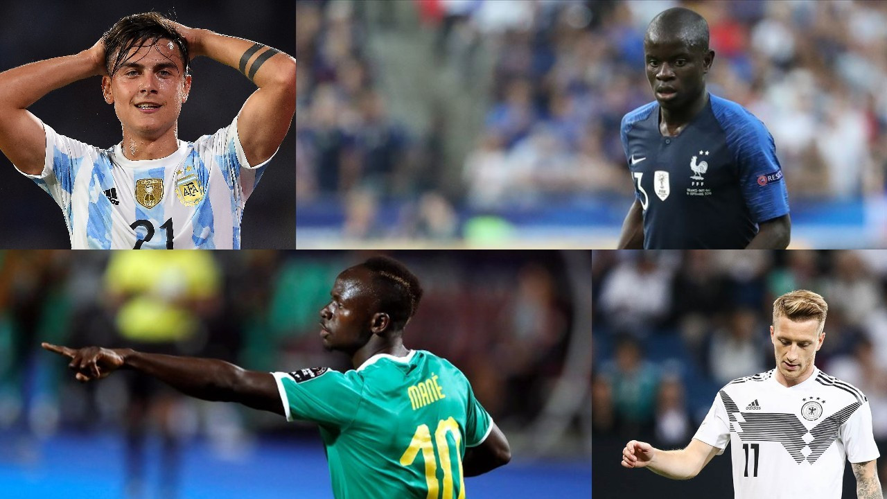 Dünya Kupası'nı kaçıran dünya yıldızları