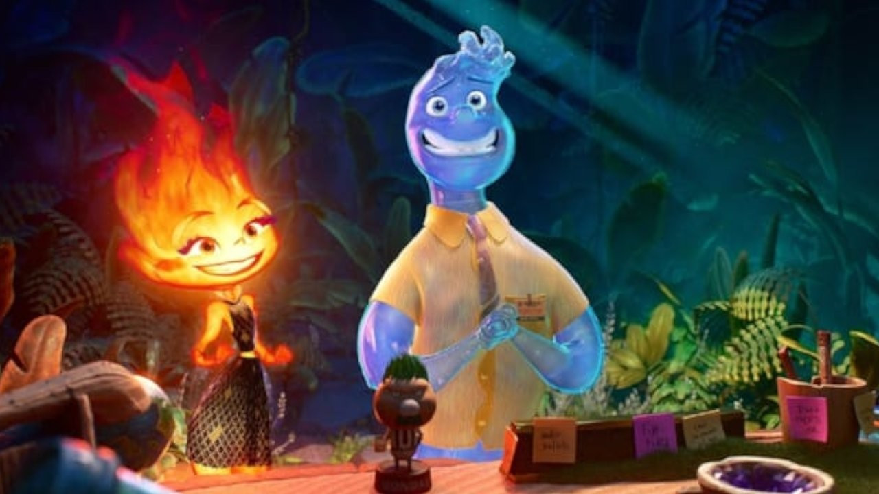 Pixar'ın yeni animasyon filmi 'Elemental'dan fragman