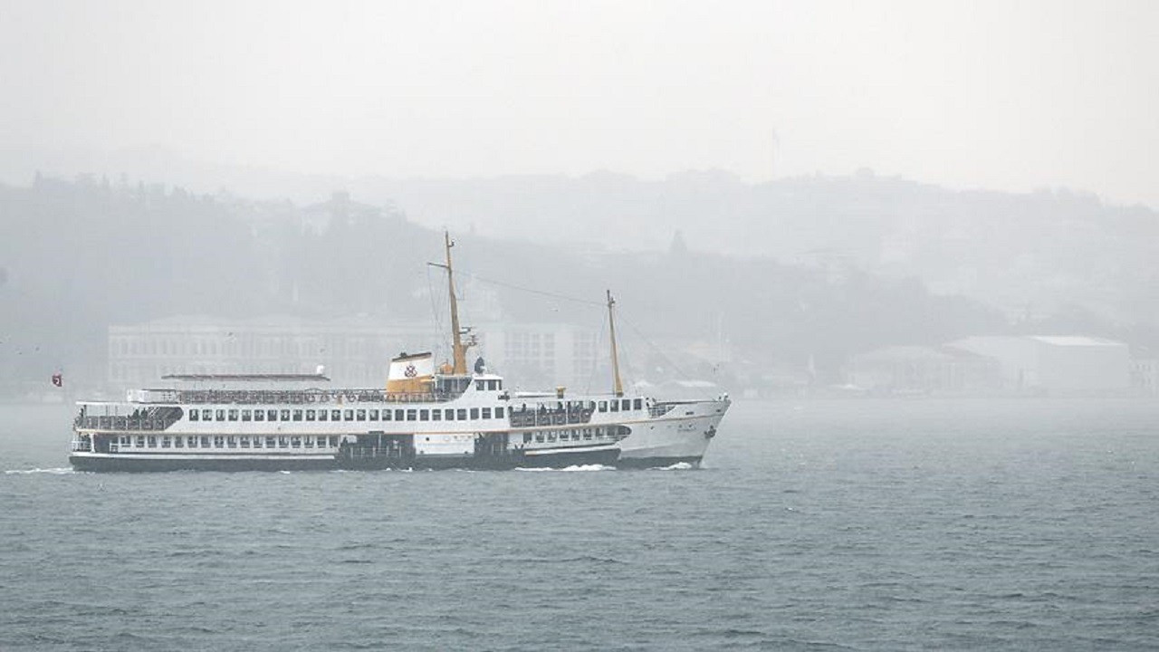 İstanbul'da bazı vapur seferleri iptal