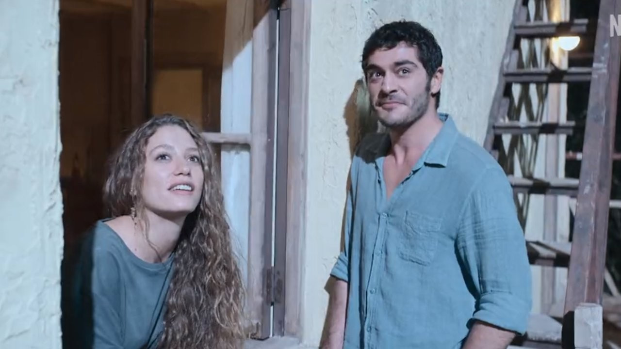 Serenay Sarıkaya ve Burak Deniz başrollü Netflix dizisi 'Şahmaran'dan ilk fragman