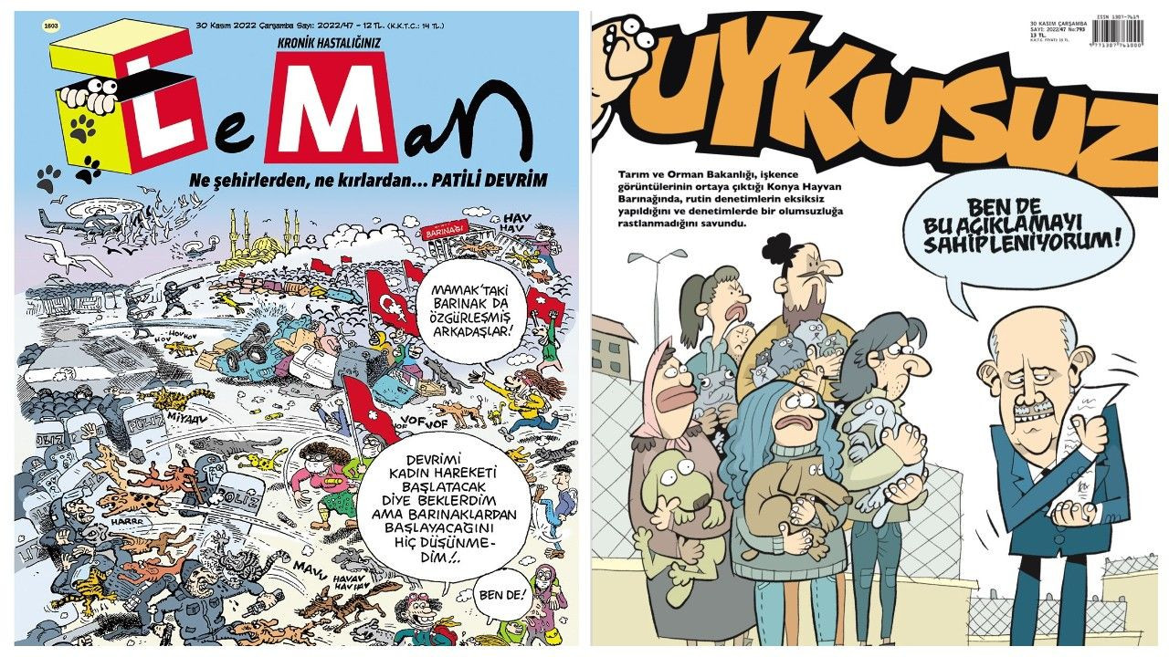 Konya’daki köpek ölümü mizah dergilerinin kapağında: ‘Ne şehirlerden, ne kırlardan… Patili Devrim’ - Sayfa 4