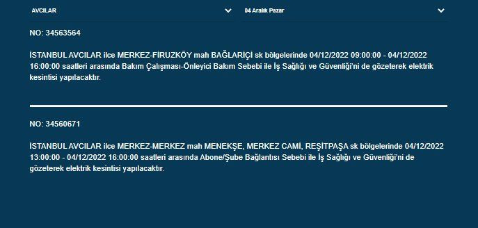 BEDAŞ duyurdu: İstanbul'un birçok ilçesinde yarın elektrik kesilecek - Sayfa 3