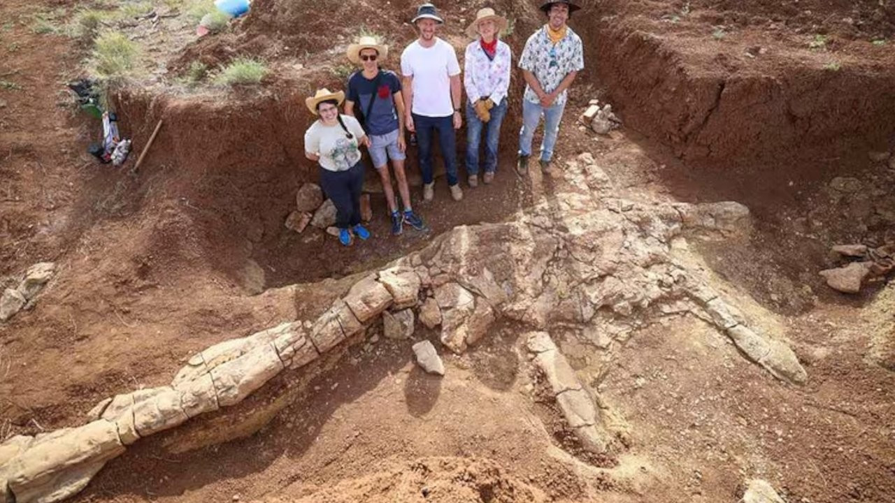 Avustralya'da 100 milyon yıl öncesine ait 'sürüngen' fosili bulundu