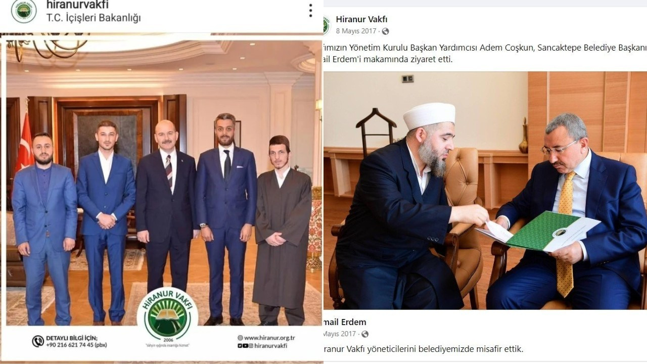 Hiranur Vakfı’nın fotoğraf albümü: Soylu, vekiller, AK Partililer...