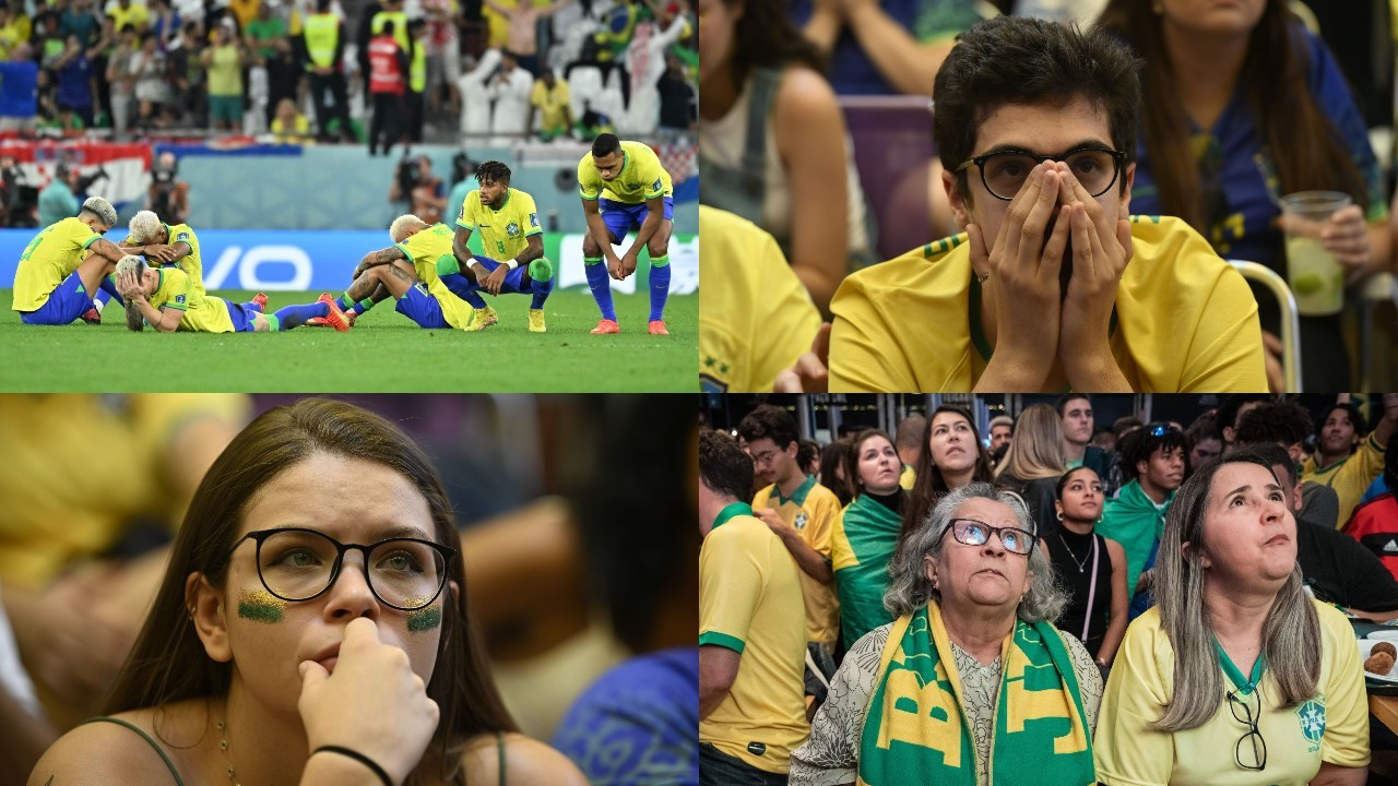 Brezilya kaybetti, taraftar yıkıldı...