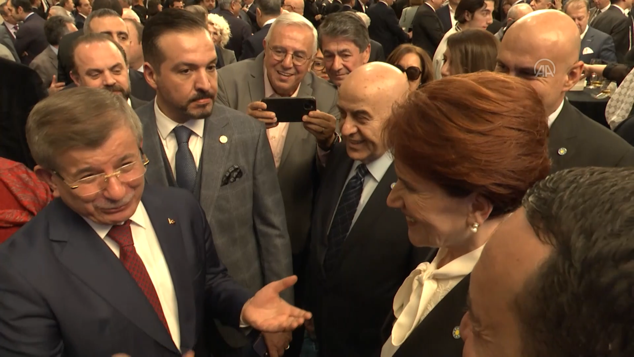 Akşener, Davutoğlu ve Uysal, TÜSİAD Yüksek İstişare Konseyi resepsiyonuna katıldı