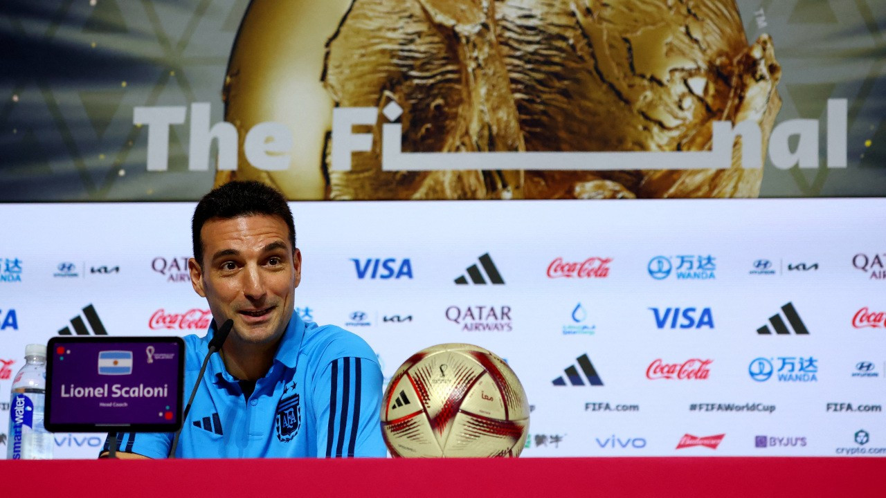 Arjantin Teknik Direktörü Scaloni: Bu, Messi ve Mbappe'nin ötesinde bir maç