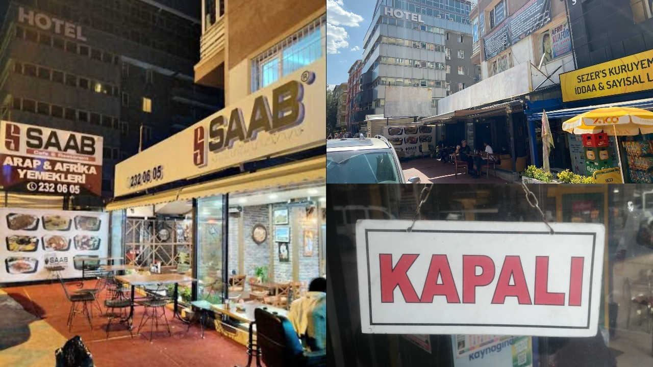 Hedef gösterilen Saab Cafe kapandı: Artık bizden kurtuldunuz