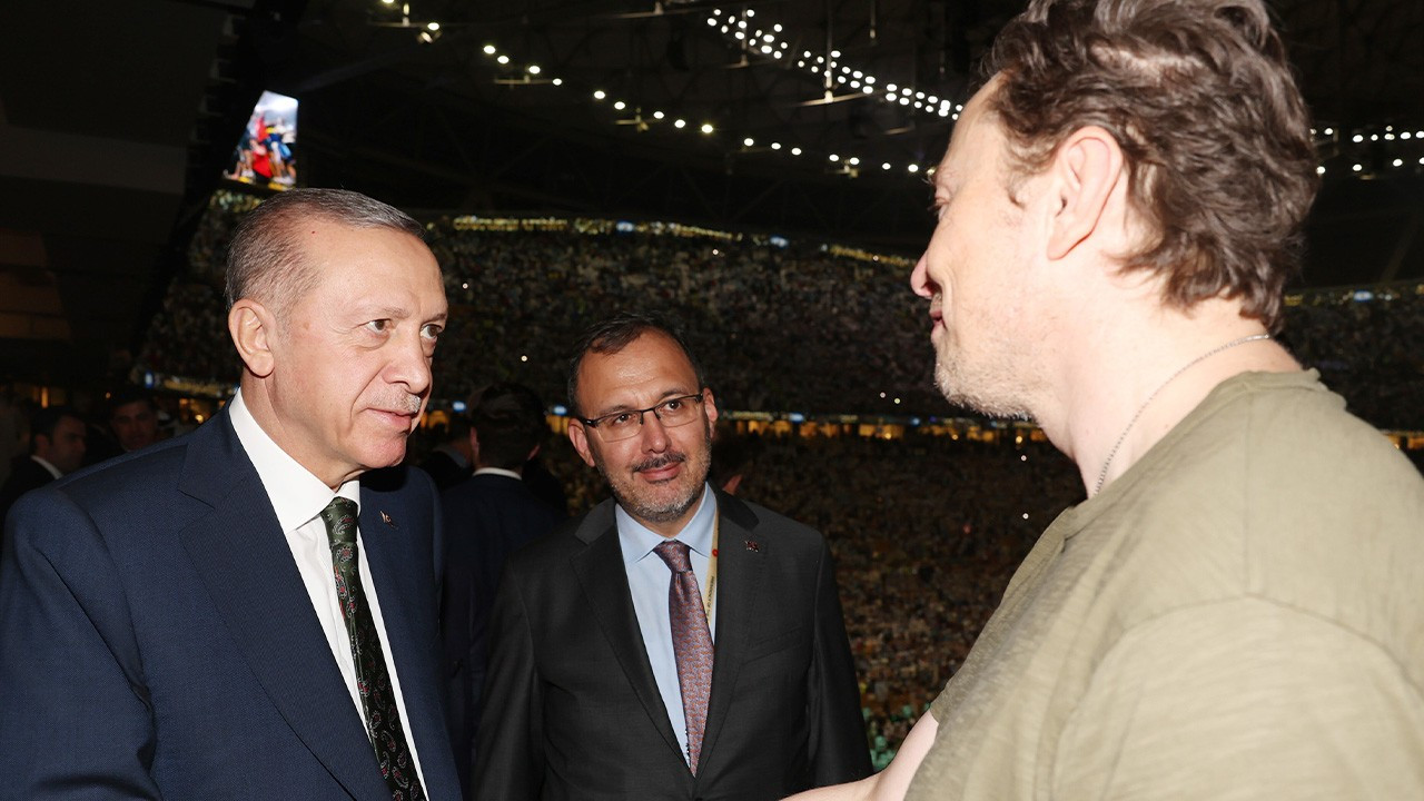 Erdoğan ve Elon Musk, Dünya Kupası finalinde bir araya geldi
