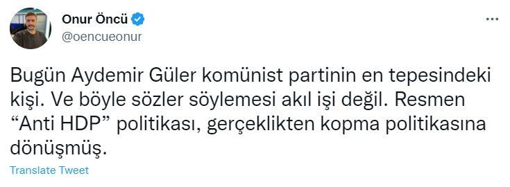 TKP'li Güler 'HDP kayyımla çalışıyor' dedi, tepki yağdı: 'Pessss' - Sayfa 6