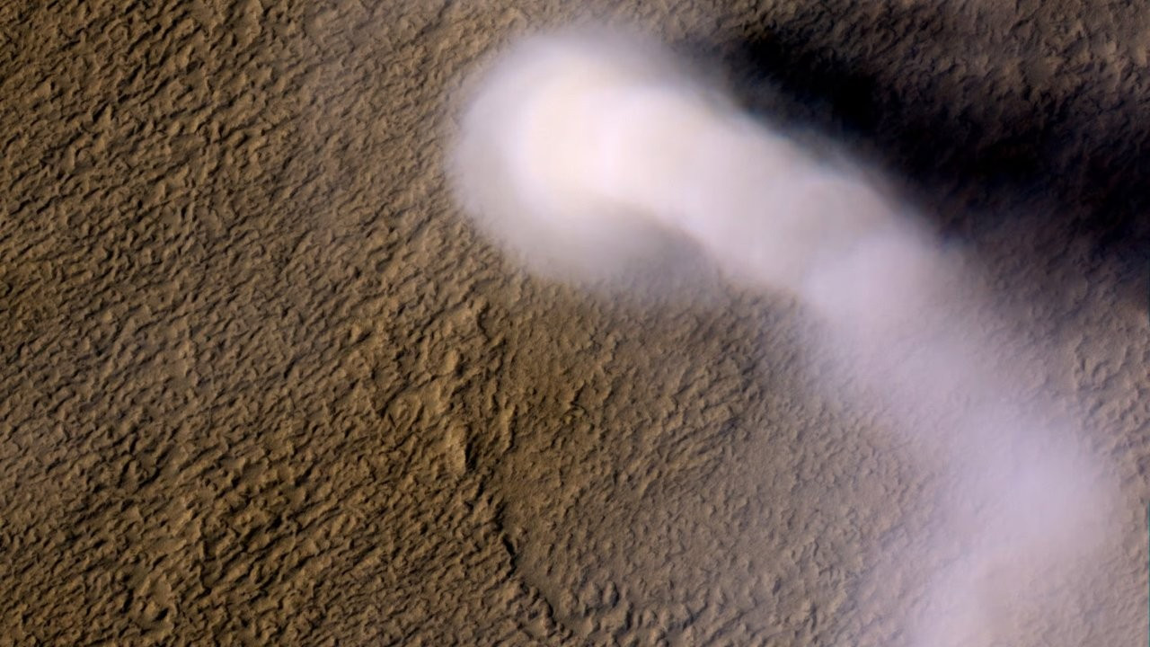 'Toz şeytanı': Mars'taki kasırganın sesi ilk defa kaydedildi