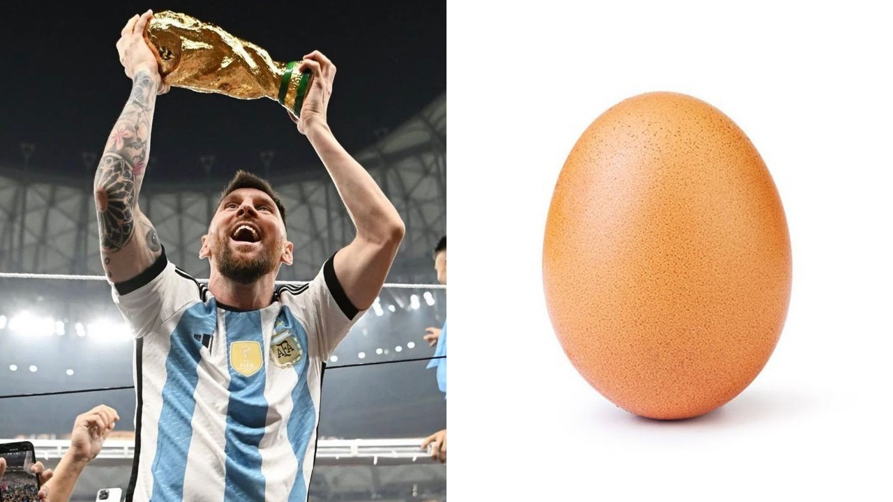 Messi 'yumurtayı kırdı': Instagram'ın en çok beğenilen gönderisi