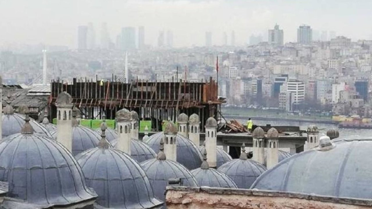 Süleymaniye Camii’nin siluetini bozan inşaata onay çıktı