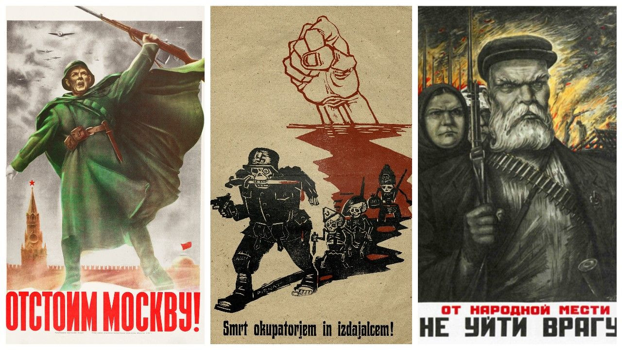 1939-1945 2. Dünya Savaşı dönemi afişleri: Stalingrad için... - Sayfa 1