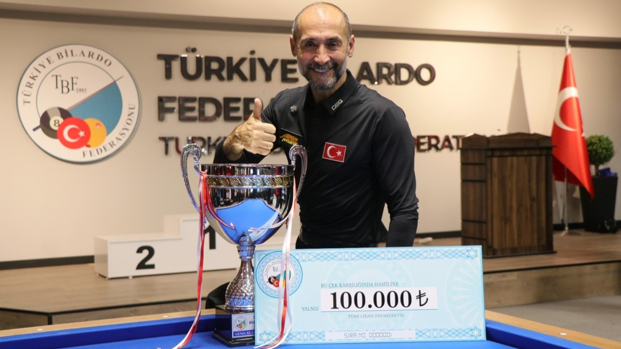 Semih Saygıner, Türkiye 3 Bant Bilardo şampiyonu oldu
