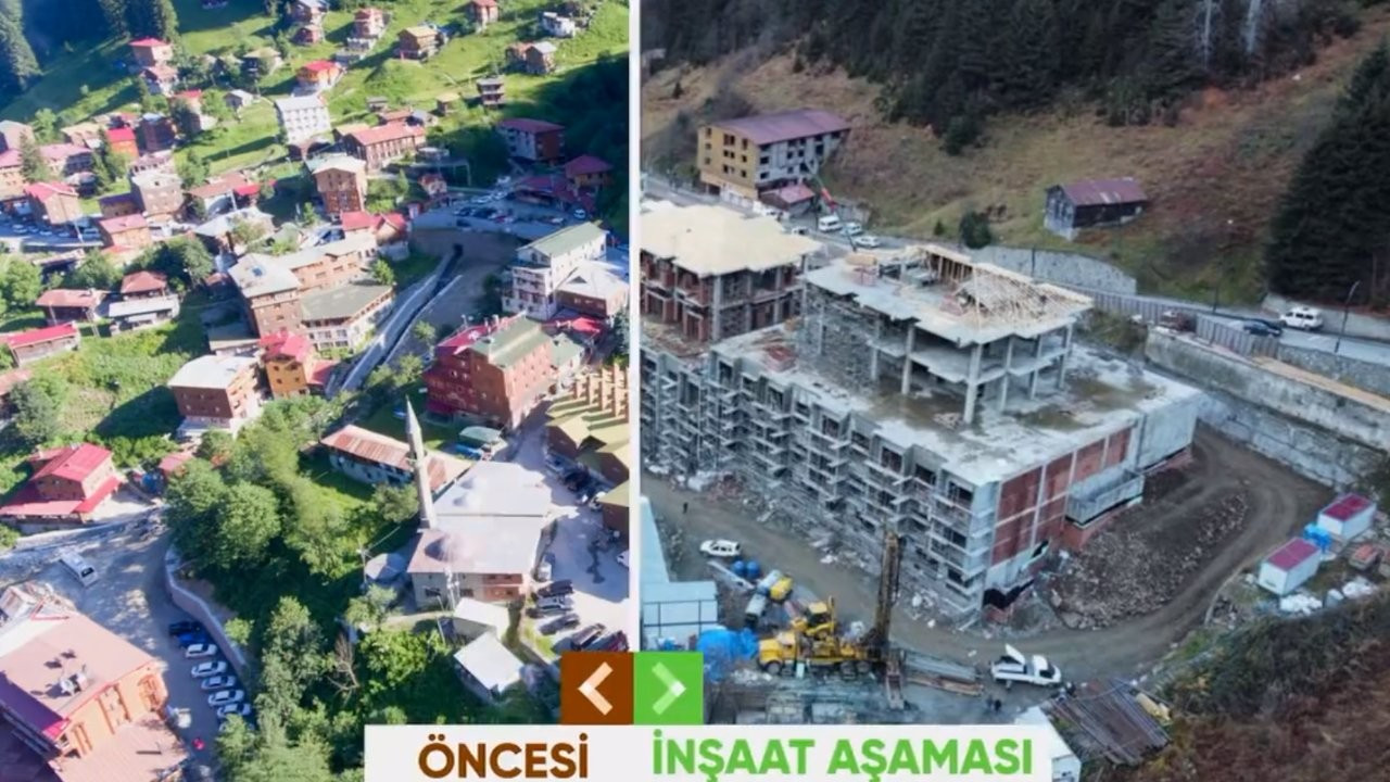 Bakan Kurum Ayder'deki inşaatı savundu: Yöresel mimariye uygun tesis