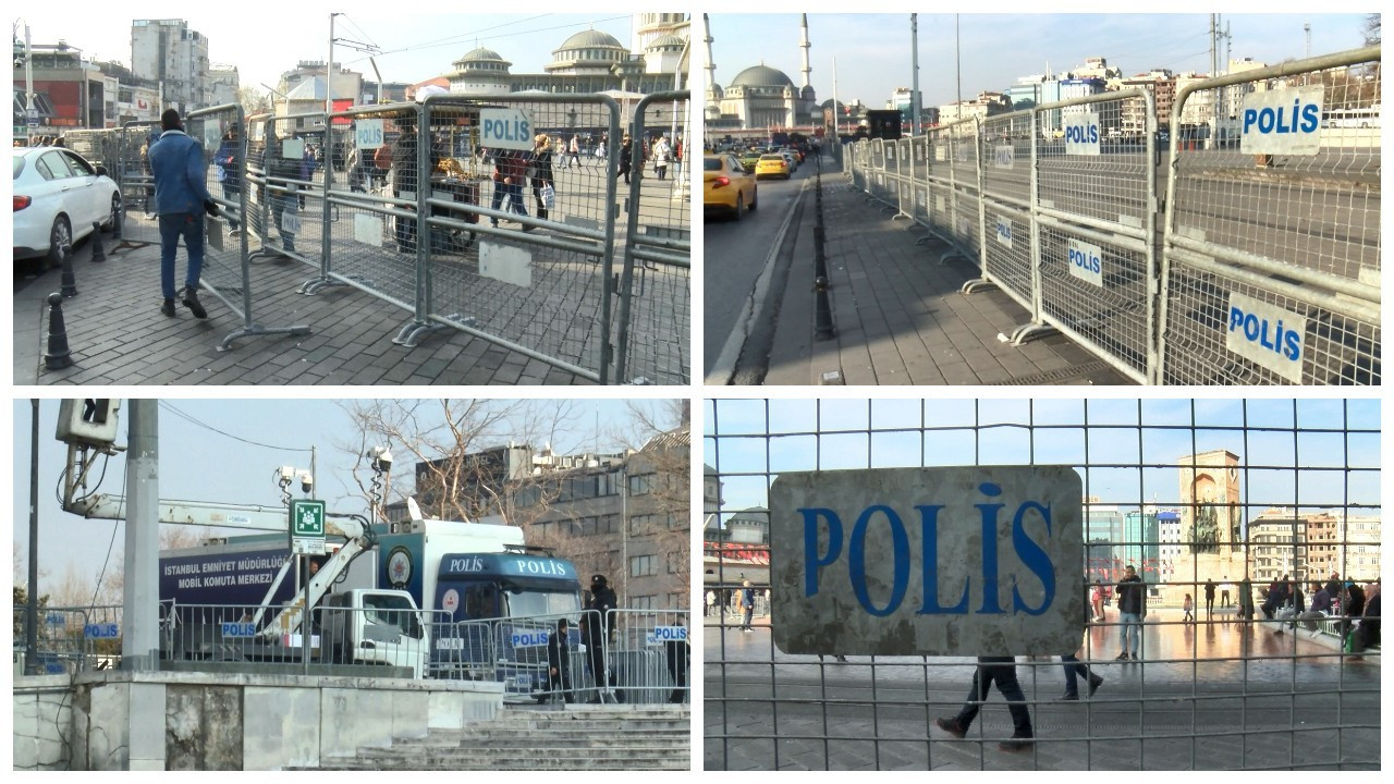 Taksim'de yılbaşı önlemleri: Gezi Parkı kapatıldı