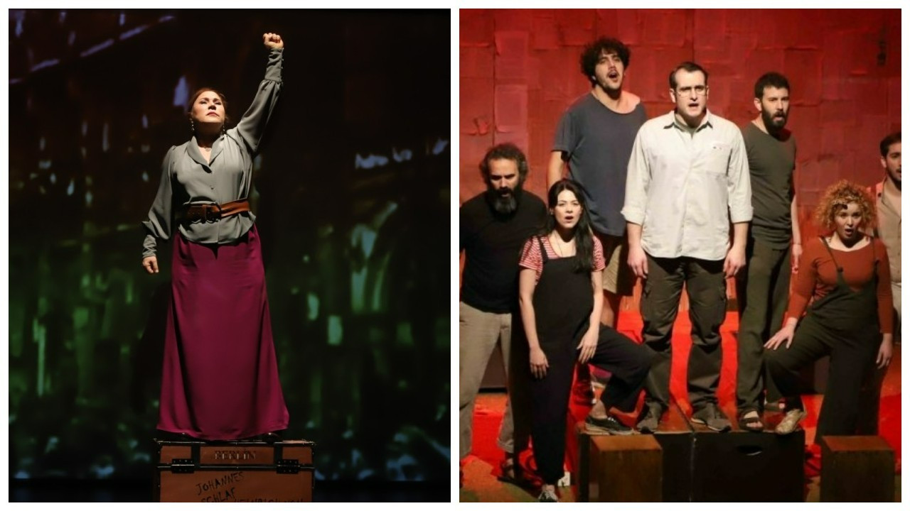 Kartal'da tiyatro sezonu: 'Rosa Luxemburg' ve 'Son Ada' sahnedeydi