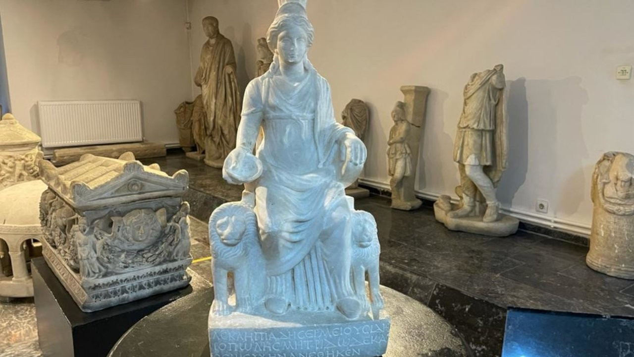 Kibele heykeli Afyonkarahisar Müzesi'nde sergilenecek