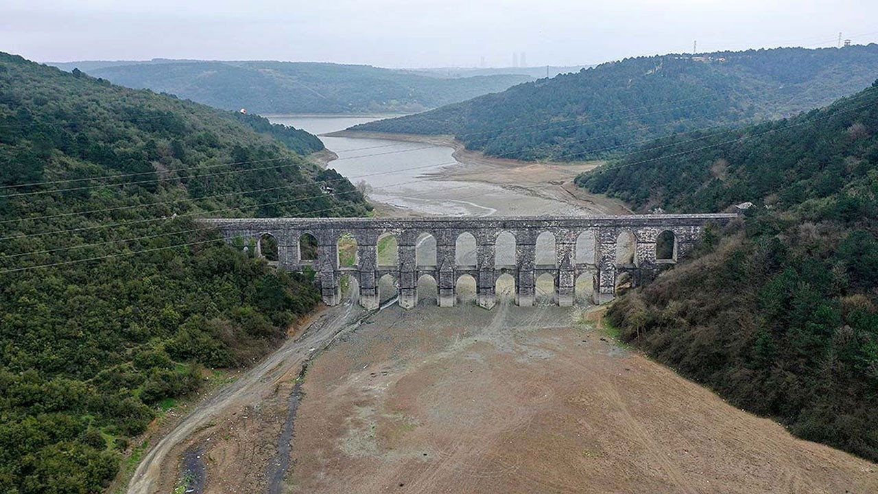 İstanbul barajlarında su seviyesi yüzde 32,25'e düştü